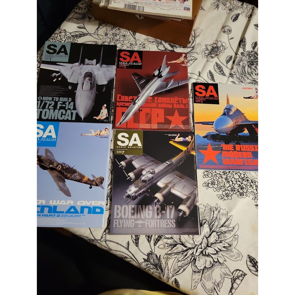 5 Scale Aviation 2011 Issue 1 3 5 7 2014  Magazine Japanese Japan Model Aircraft